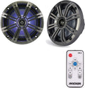 6.5" Marine Speaker Bundle with LED Remote V33534