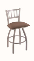 30x22 Swivel Bar Stool with Anodized Nickel Finish X214618