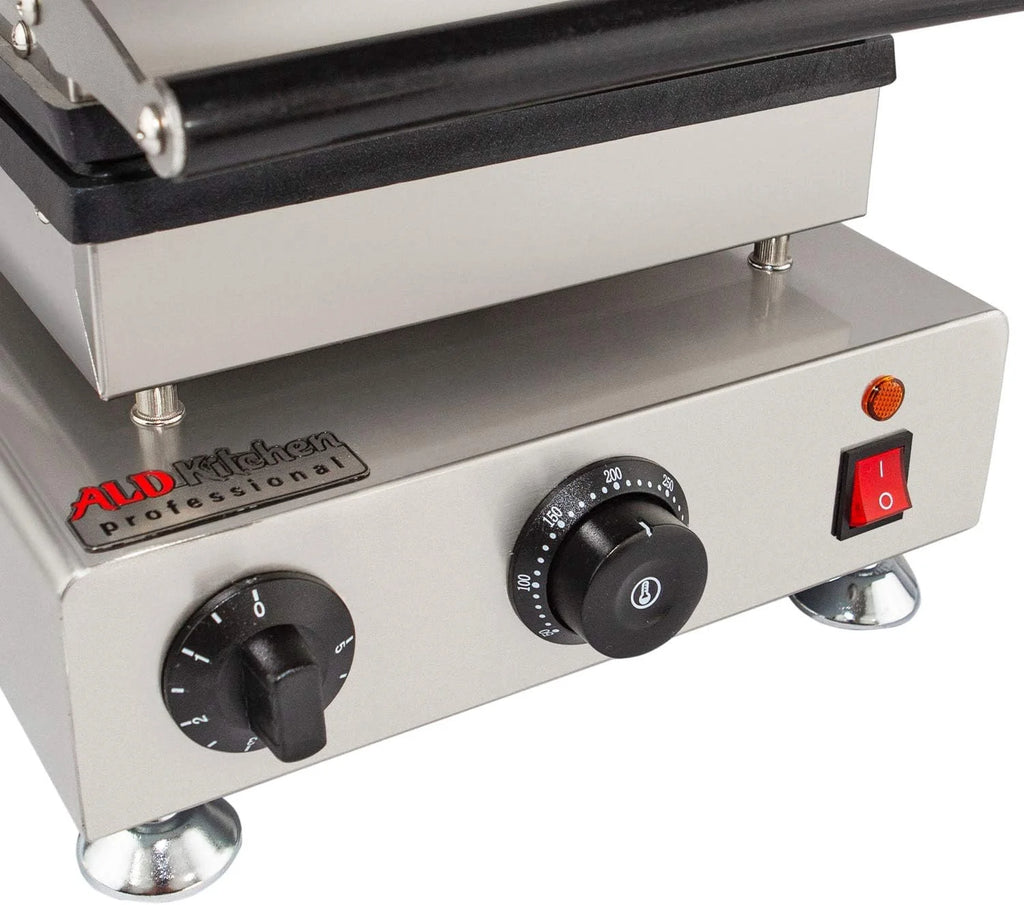 Belgian Waffle Maker, Stainless Steel Nonstick, 110V (4 X Squares) P73268