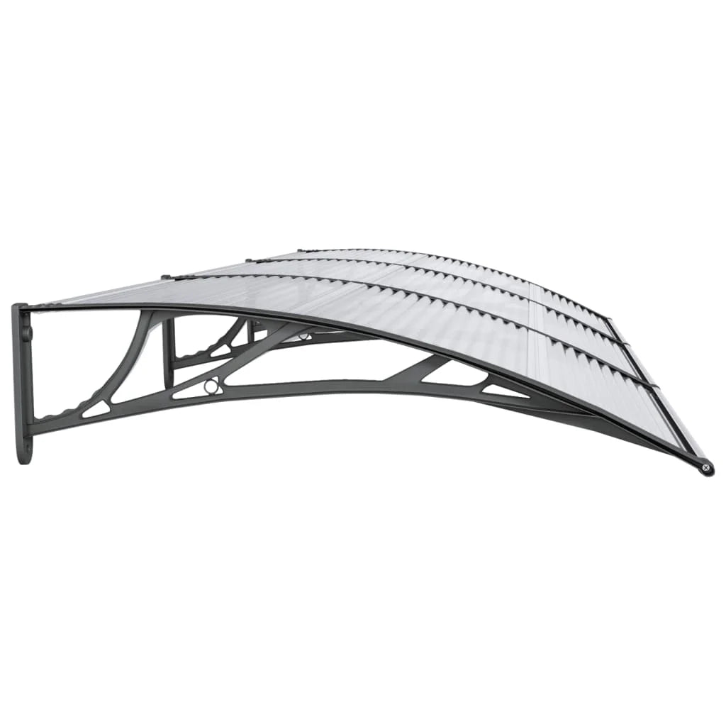 Door Canopy Black Polycarbonate D71280