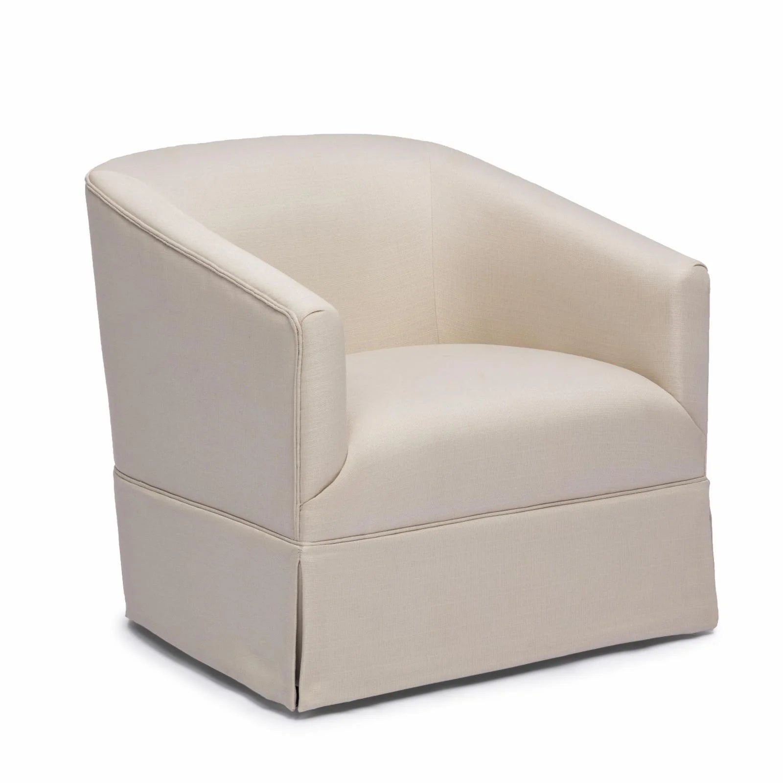 Elm Skirted Swivel Chair G75434