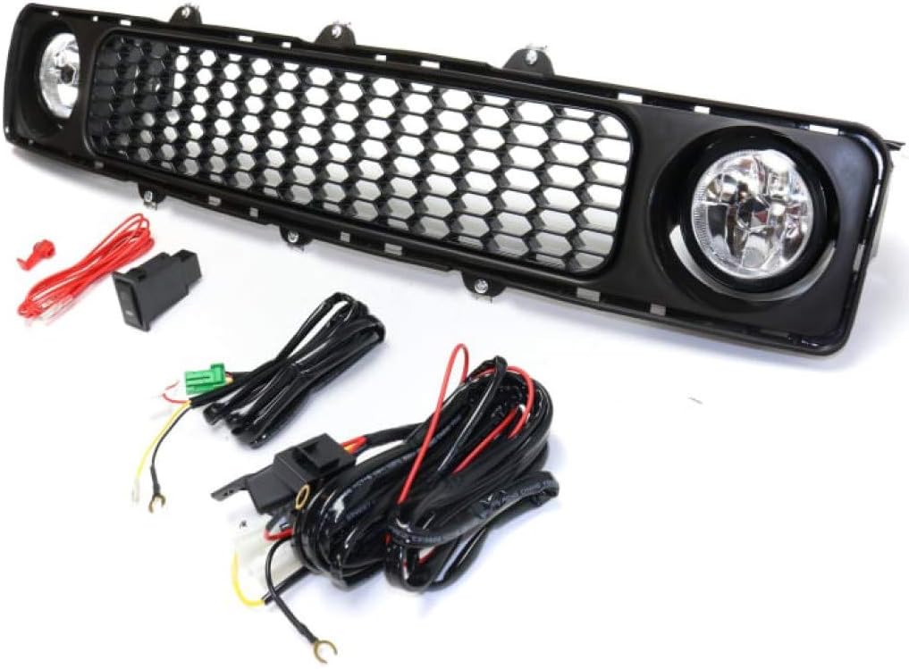 Fog Light Assembly with Clear Lens and Grille for Scion TC 2005-2010 Pair H714