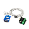 USB to RS-422 RS-485 Serial Port Adapter Cable with Terminal Board U9536