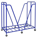 Blue Mobile Rest Mat Storage Trolley with Casters D3470