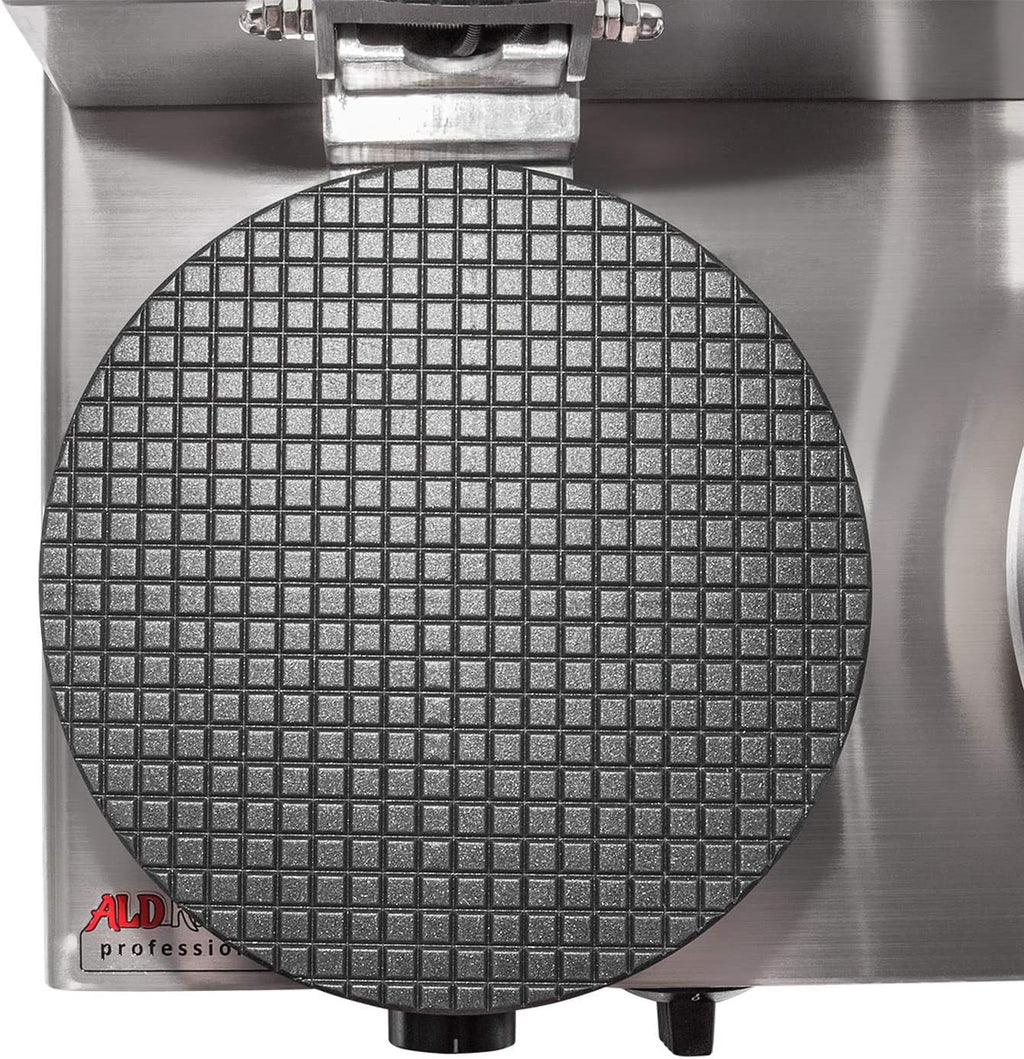 Stainless Steel 2-Head Waffle Cone Maker O253717