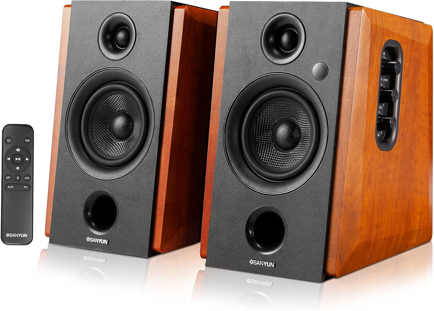 White 3 Active Bluetooth Bookshelf Speakers, Pair U2672