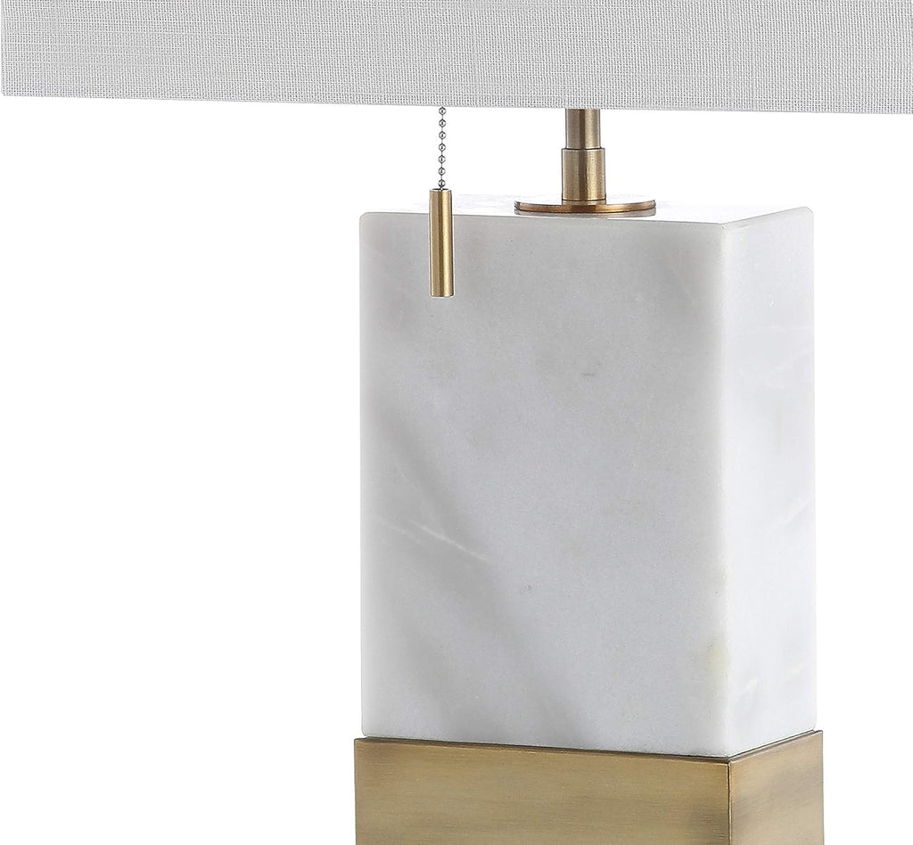 Marble/Iron Console LED Lamp N4178