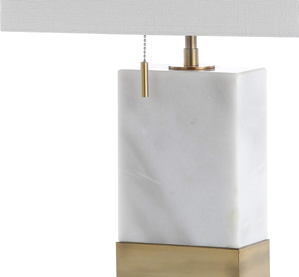 Marble/Iron Console LED Lamp N4178