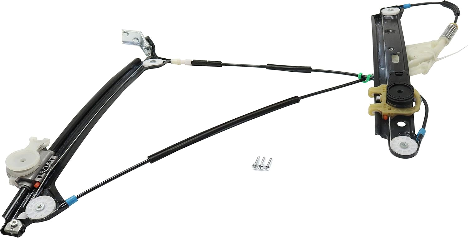 Front Window Regulator Power Convertible Coupe Driver Side Pack of 2 Y9006