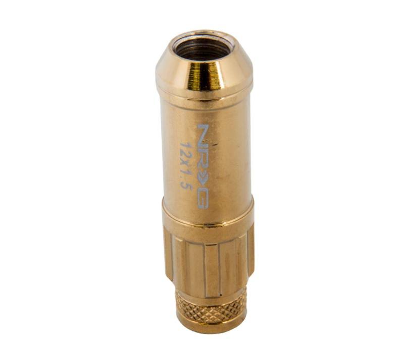 21 PC Chrome Gold Steel Lug Nut Set I71910