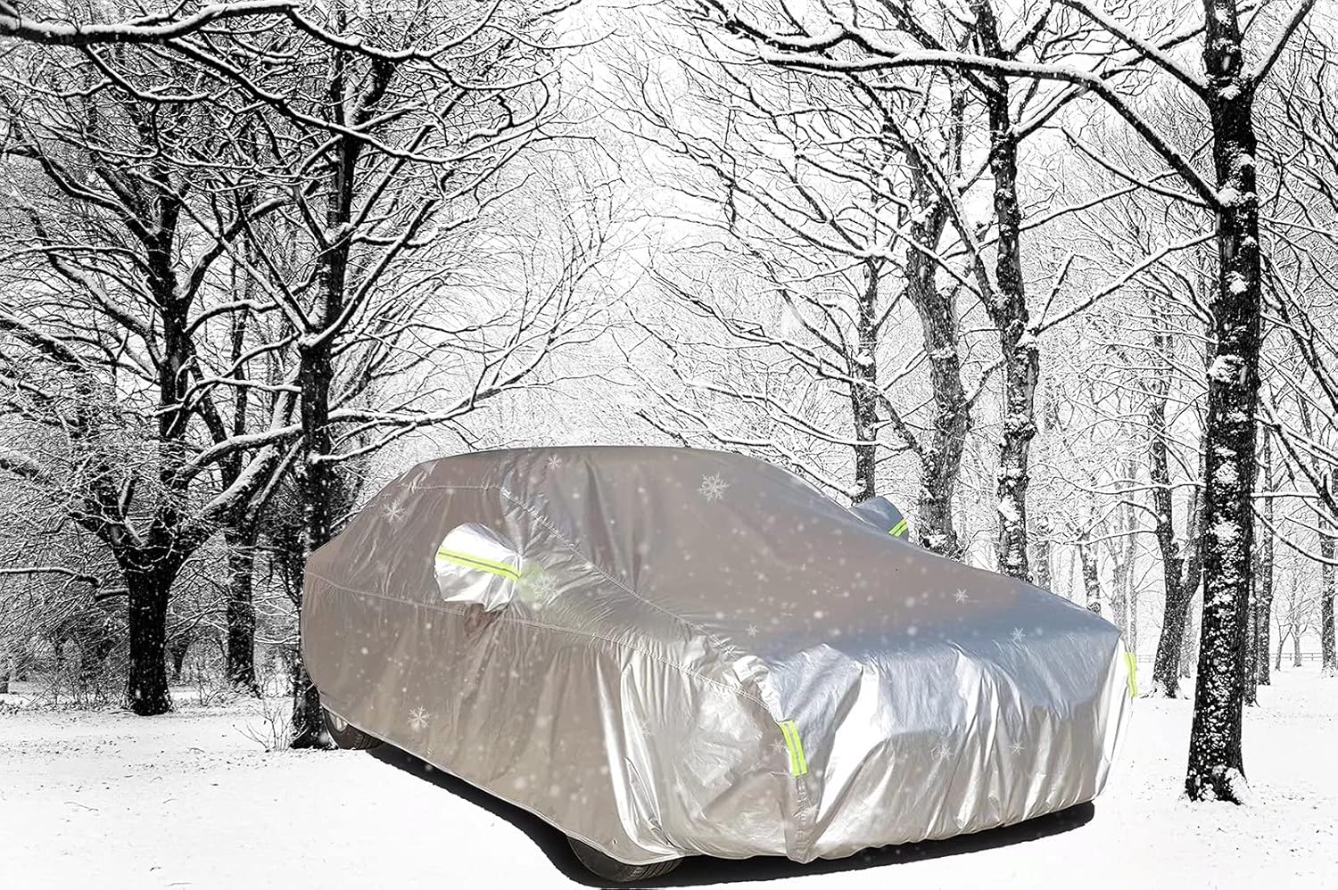 Waterproof 6 Layers Outdoor Full Exterior Car Cover V8554