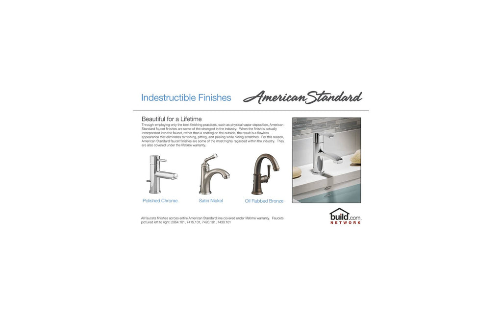 Polished Chrome Centerset Bathroom Faucet E4873