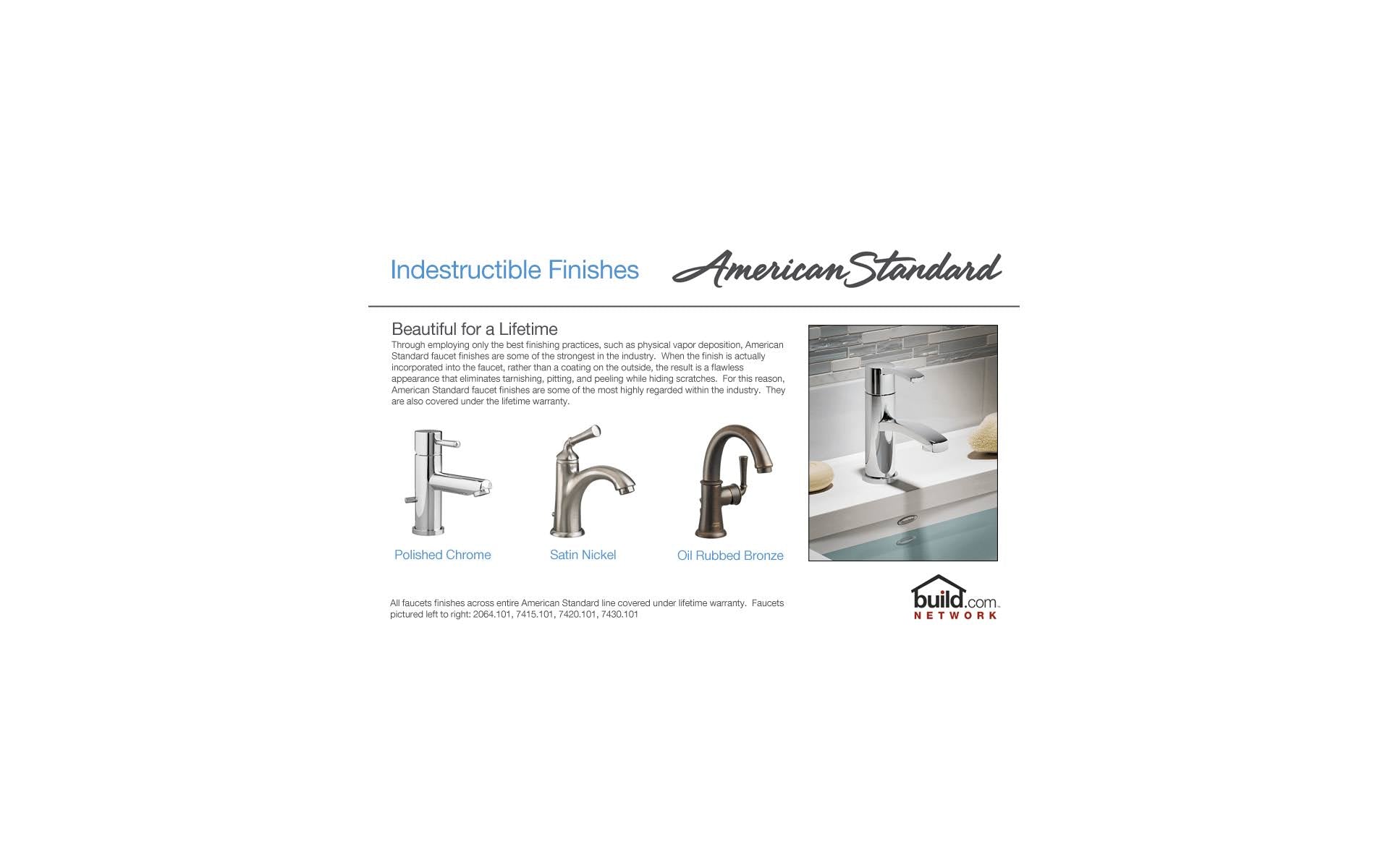Polished Chrome Centerset Bathroom Faucet E4873