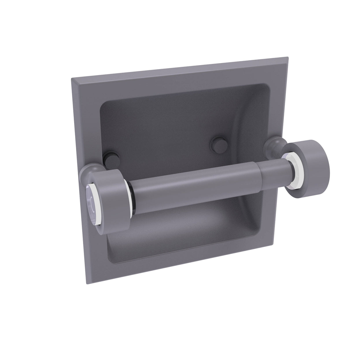 Recessed Toilet Paper Holder Polished Brass P607