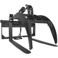 Hydraulic Skid Steer Pallet Fork Grapple Attachment with 42in Fork Blades N106116