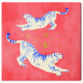 Red 12x12 Canvas Wall Art Print Y880