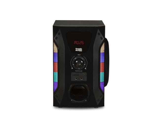 Tower 5.1 Speaker System with Optical Input Powered Sub C229591