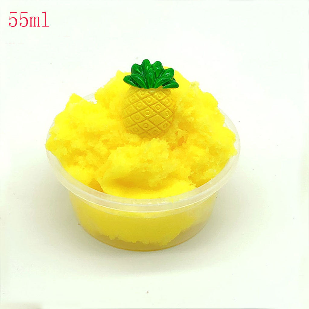 Pineapple Scented Fluffy Floam Slime E92873