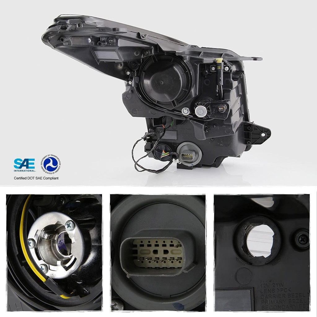 Projector Chrome Headlight B949
