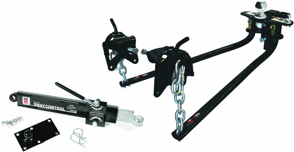 Elite Bent Bar Weight Distributing Hitch with Adjustable Ball Mount and Shank B313002