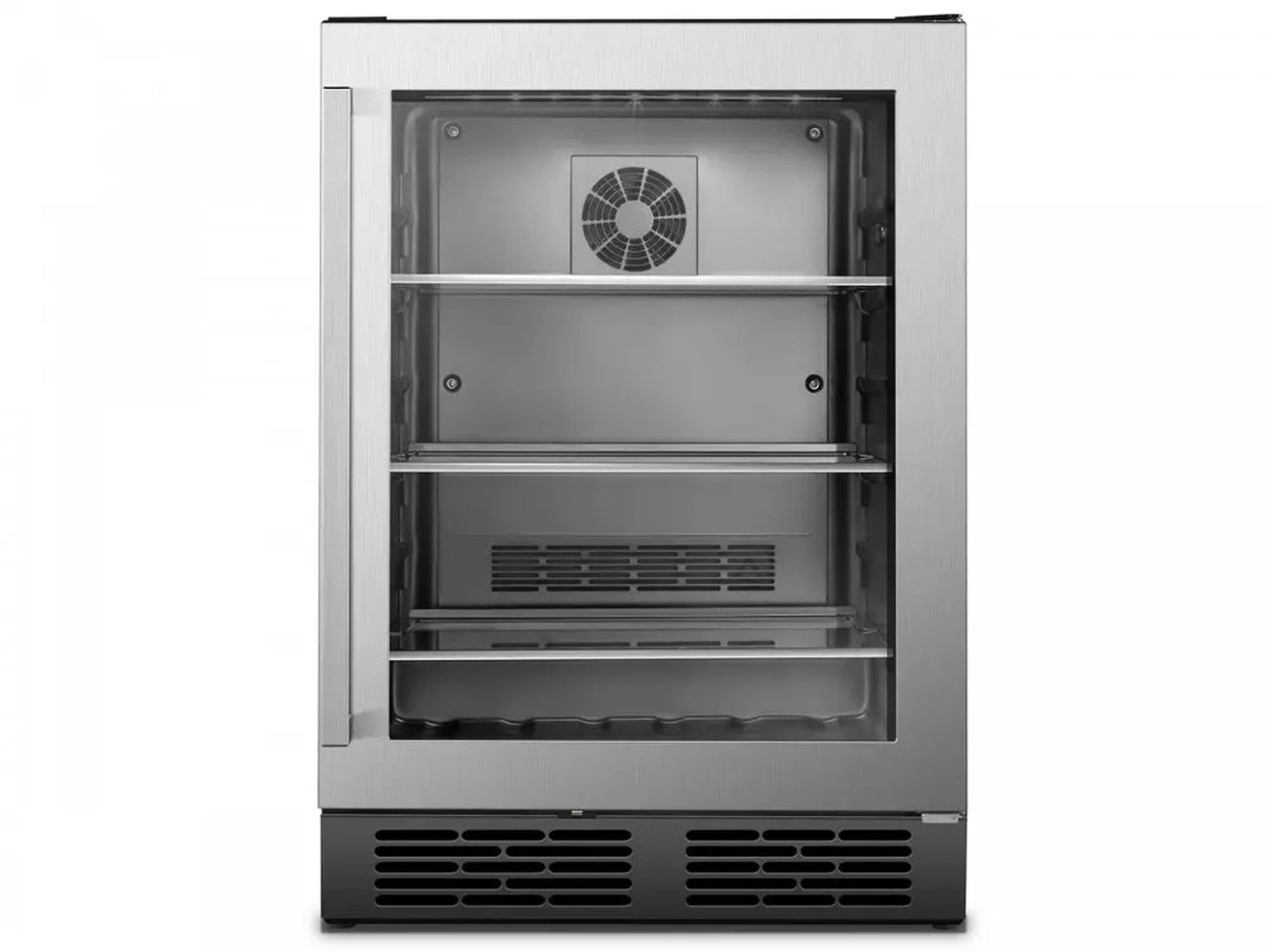 140-Can 5.4 CU. FT. Freestanding Stainless Steel Beverage Cooler S85772
