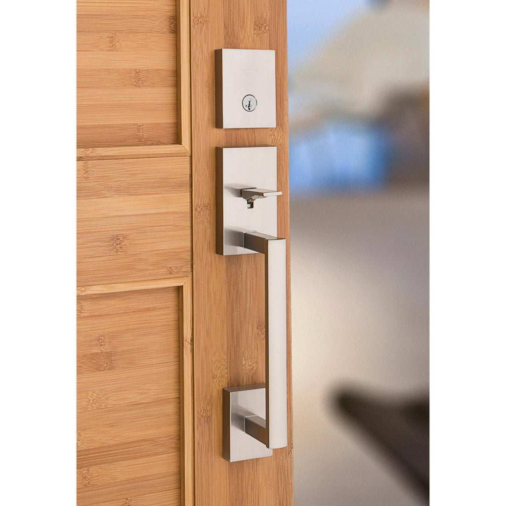 Venetian Bronze Single Cylinder Keyed Entry Handleset with SmartKey B759