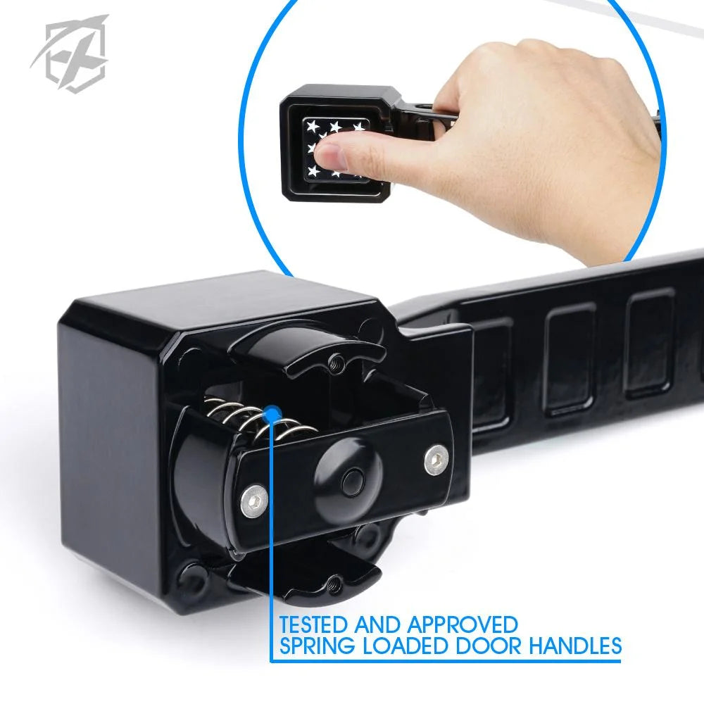 Heavy Duty Aluminum Door Handle Set for Jeep Wrangler JK H87259
