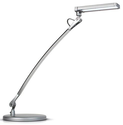 Silver LED Desktop Light J714445