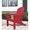 Red Plastic Adirondack Chair N4984