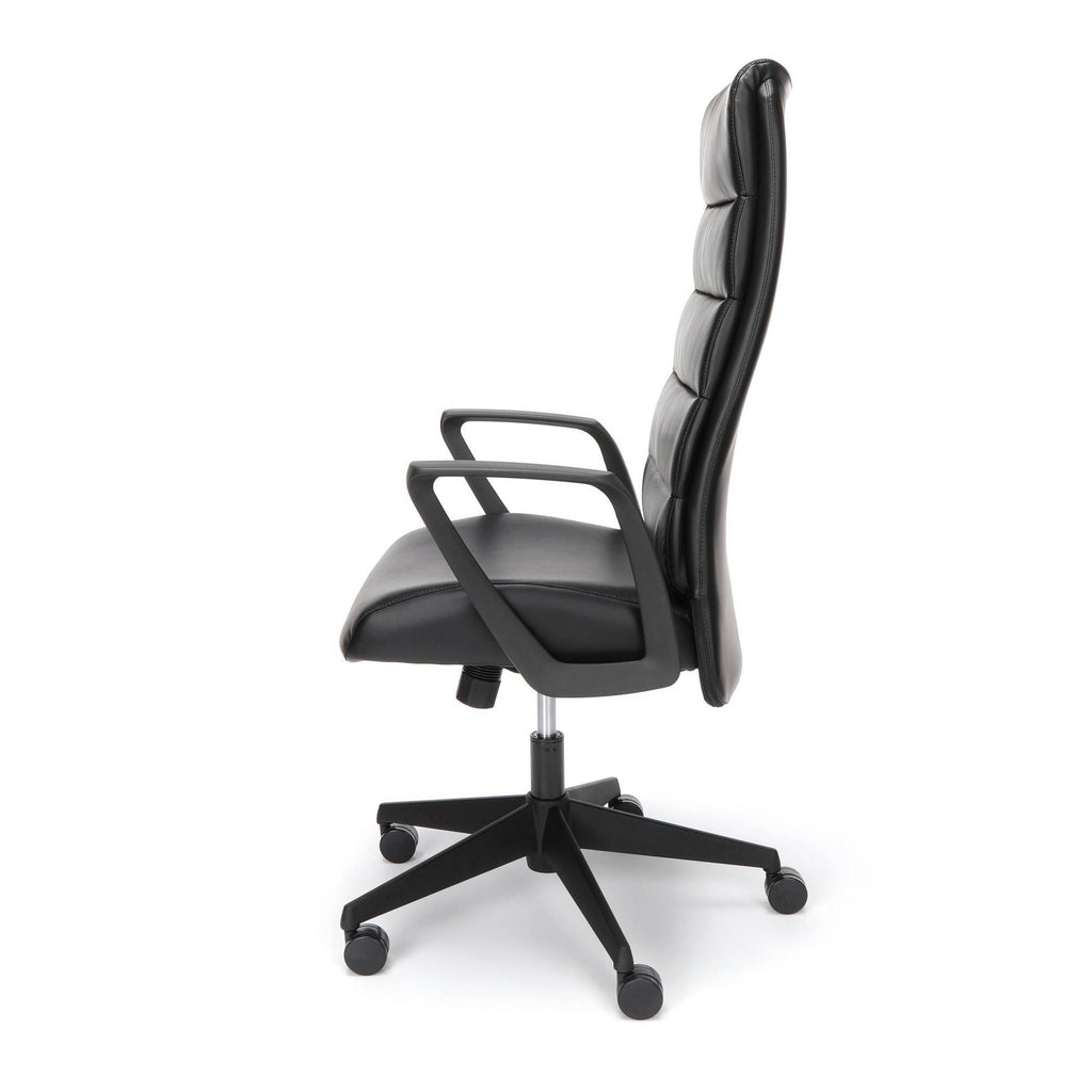 Black Bonded Leather Executive Chair K6180