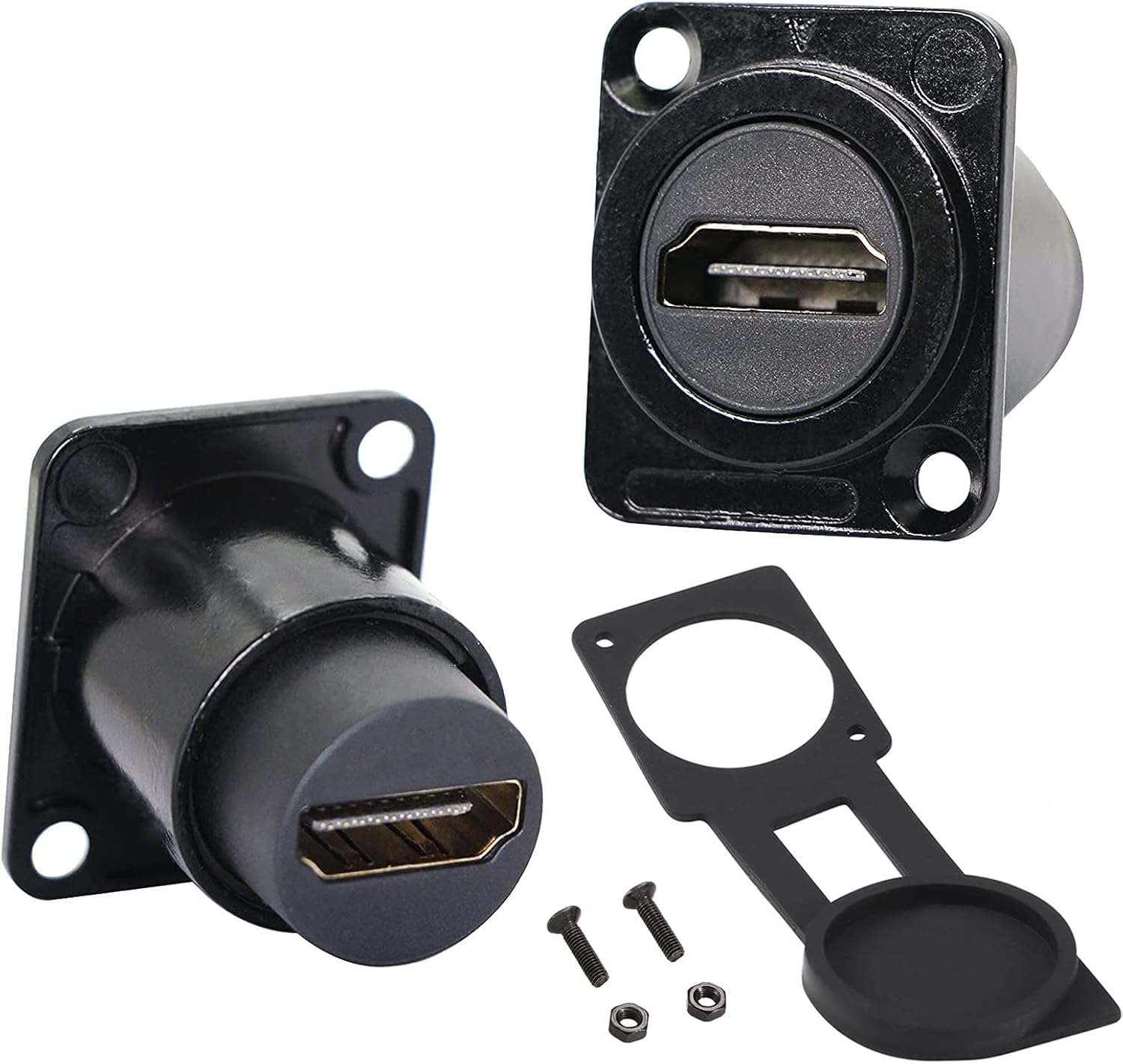HDMI Panel Mount Connector Female to Female 4K Adapter Y126