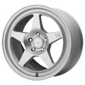 17x9.5 5x4.5x22 +35mm Silver Wheel Rim X737
