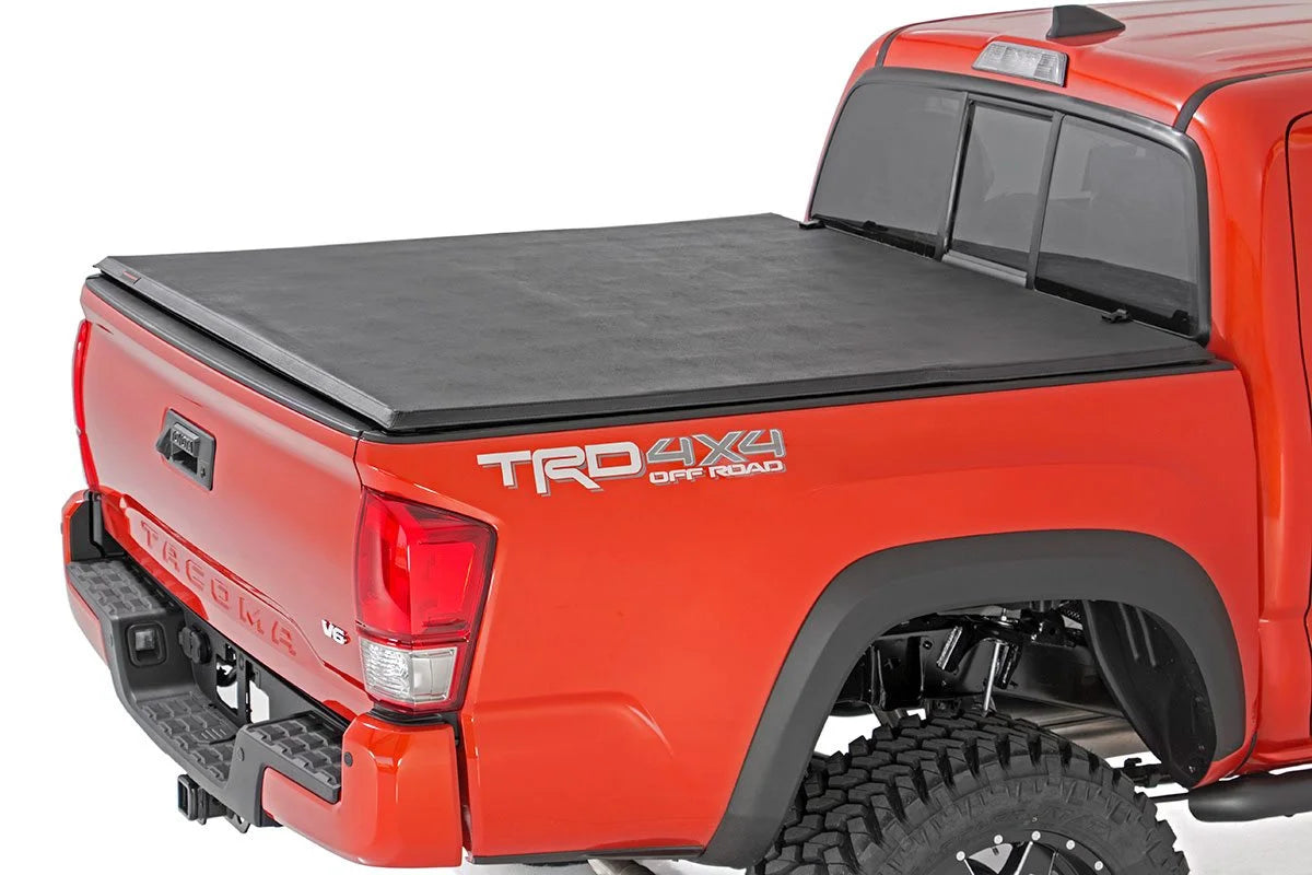 Soft Tri-Fold Truck Bed Cover for Toyota Tacoma S640483