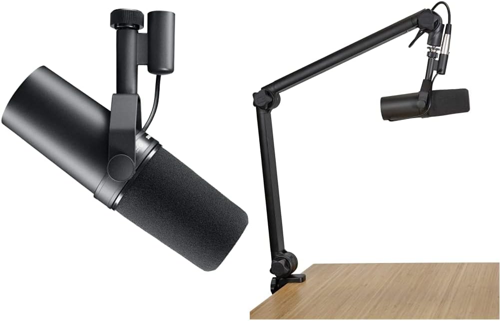 Dynamic Microphone with Boom Stand T387631