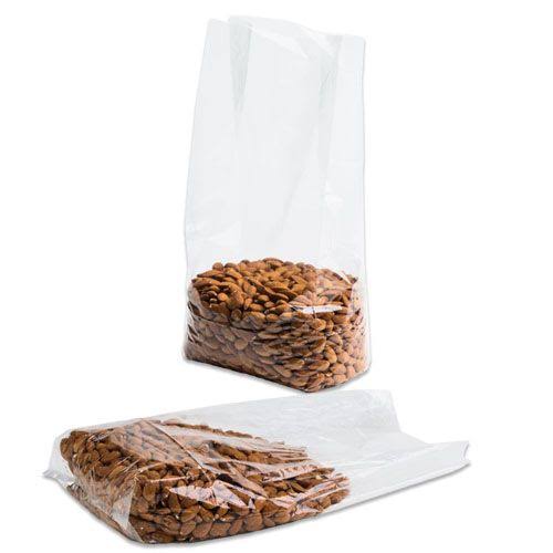 8 x 4 x 18 1.5 Mils Polypropylene Side Gusset Bag L79181
