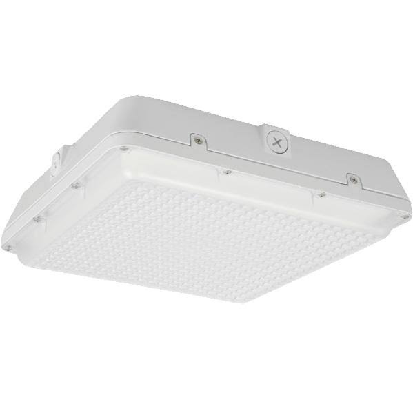 12x22 Square LED Canopy 45W 4000K Bronze N992041