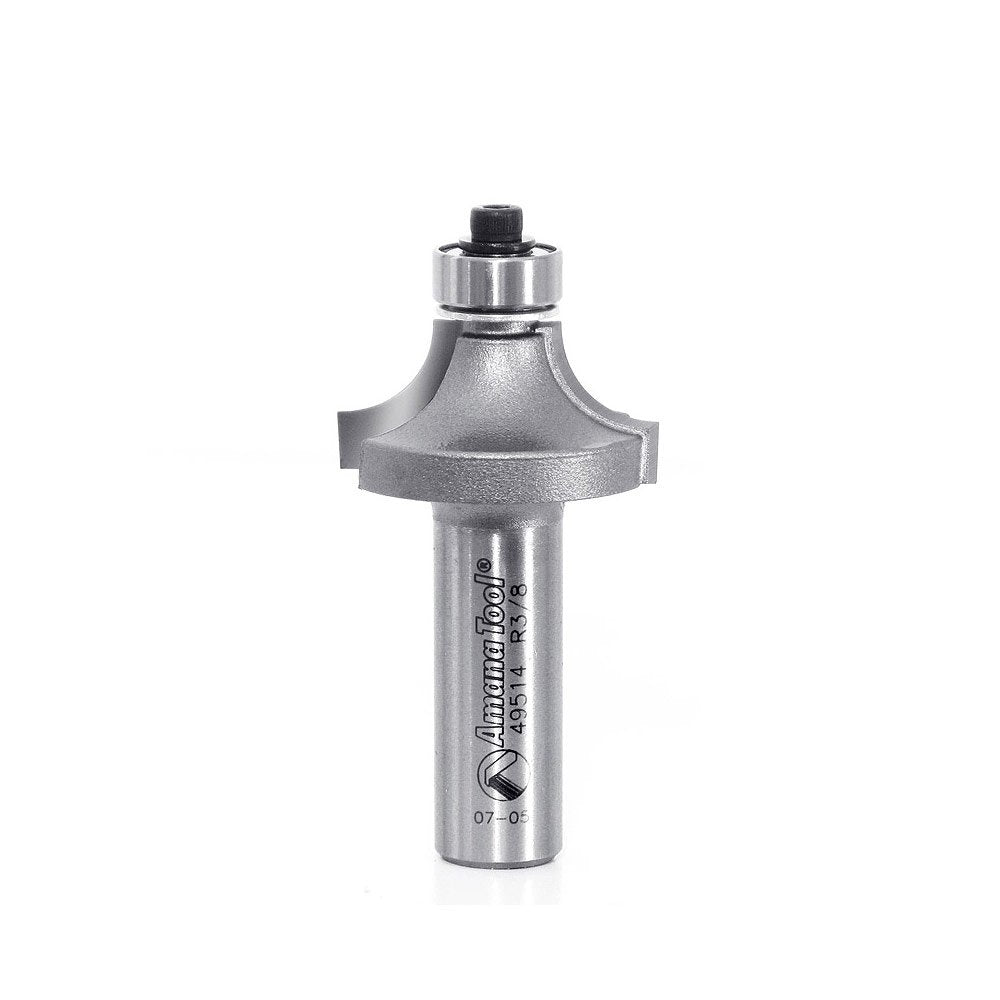 Carbide Tipped 4 Flute Corner Rounding Beading 1/2 Radius x 1-5/8 Dia Q84338
