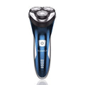 Blue Pack of 2 Rechargeable Waterproof Electric Shaver O4360