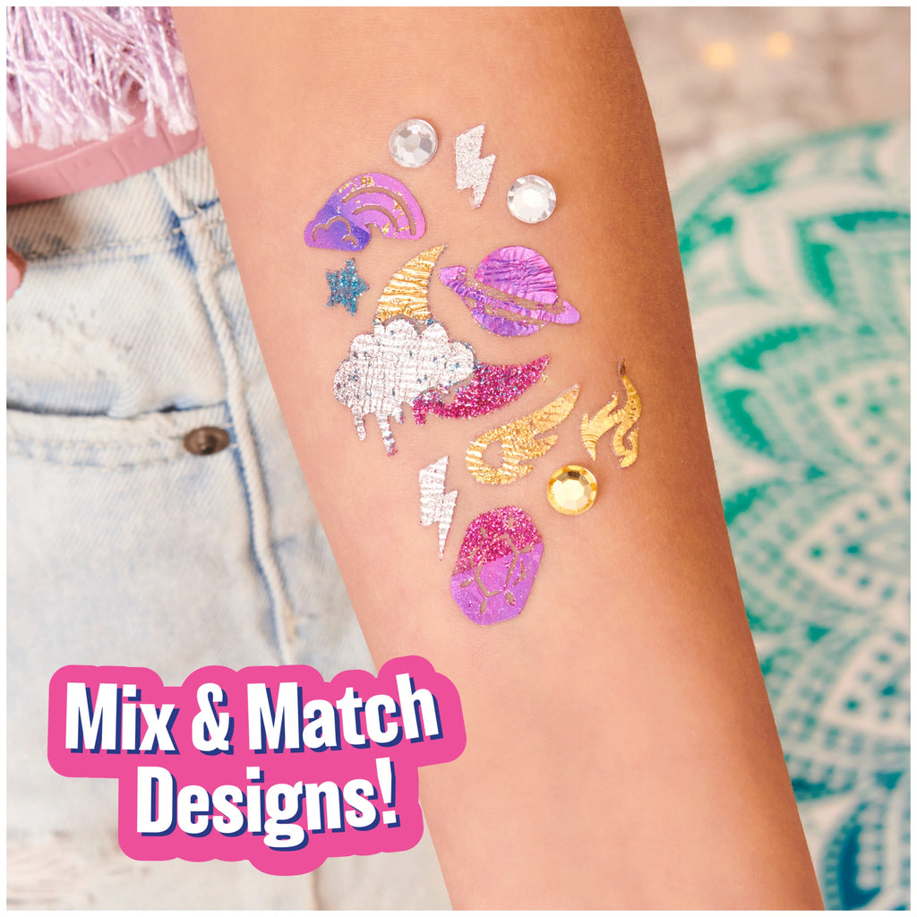 Shimmer Me Body Art with 4 Metallic Foils and 180 Designs U483434