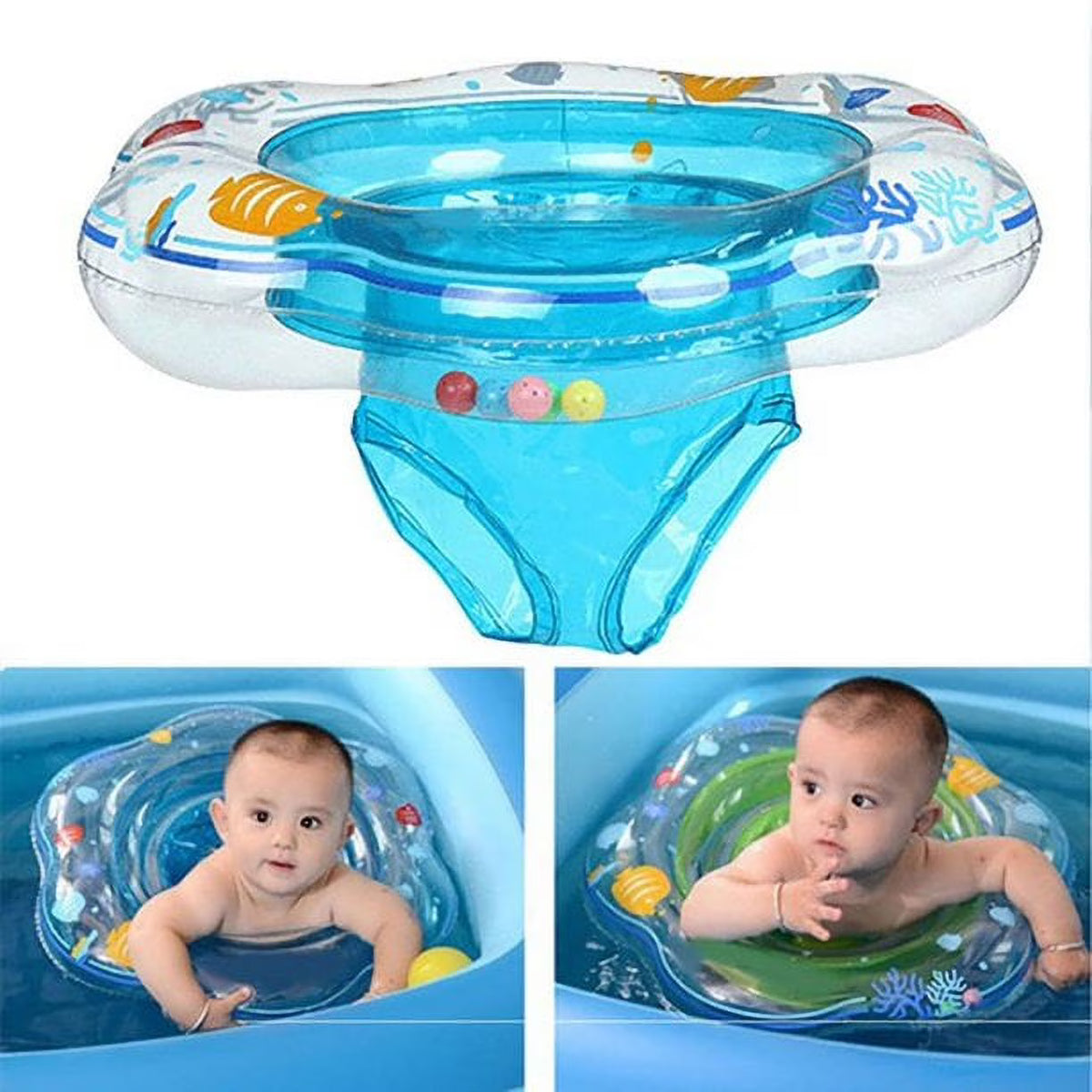 Blue PVC Baby Swim Ring G94568