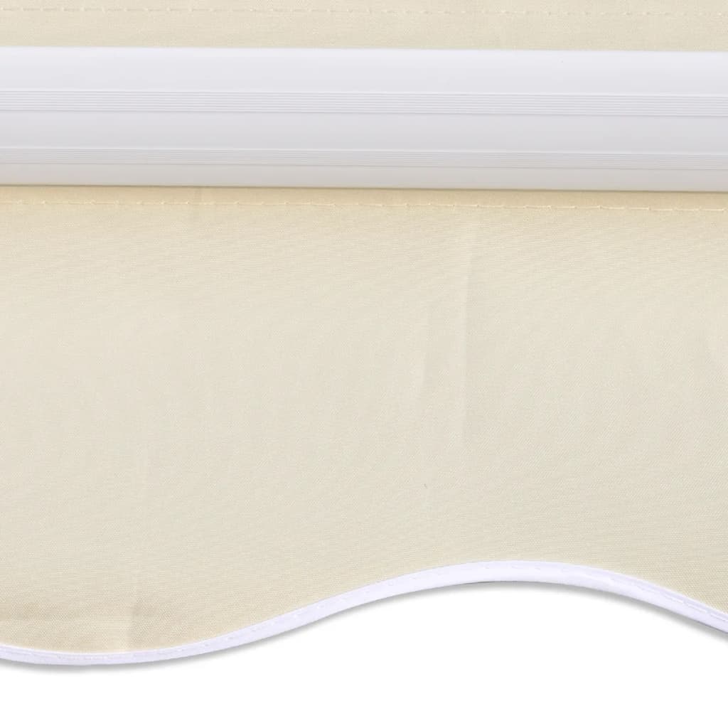 Folding Awning Manual Operated 118.1" Cream T730930