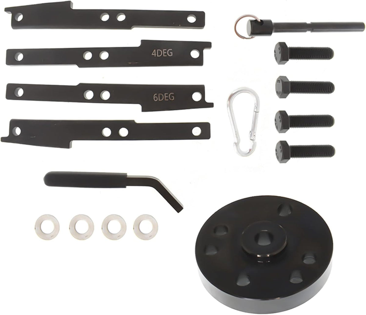 Cam Timing Tool Kit with Injector Cam Gear Puller and Crank Pin F65263