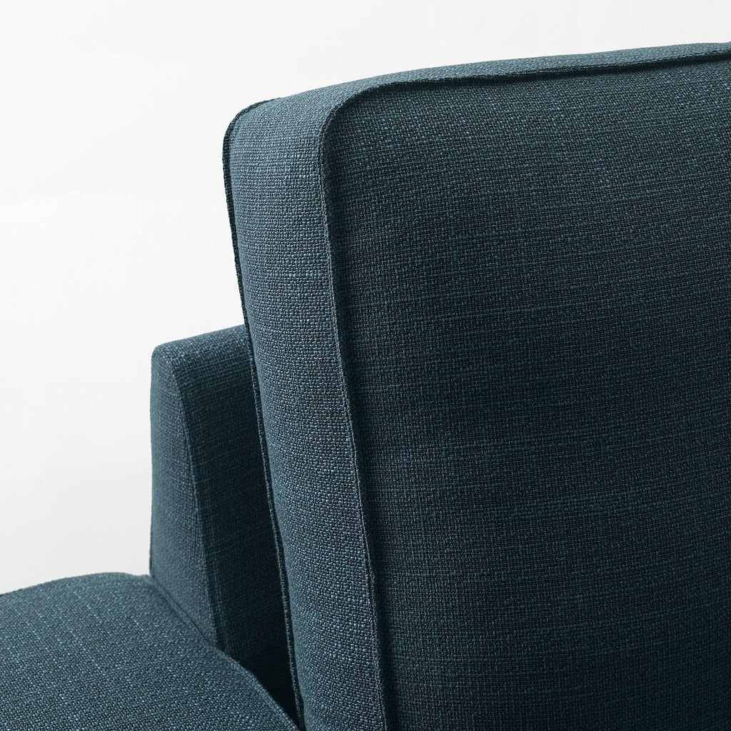 Dark Blue Loveseat I70962