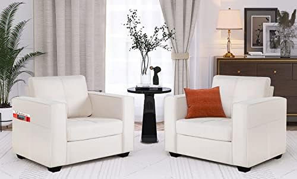 65" W Linen Fabric Sofa Couch with 2 USB Charging Ports and Wide Arms G64062