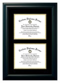 8.5x11 Satin Black Certificate Frame O202