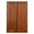 24 inch Wide x 36 inch High Double Door Pantry Cabinet O914