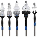 Universal Lightbulb Changer Kit with 11' Telescopic Pole and 5 Attachments H8815
