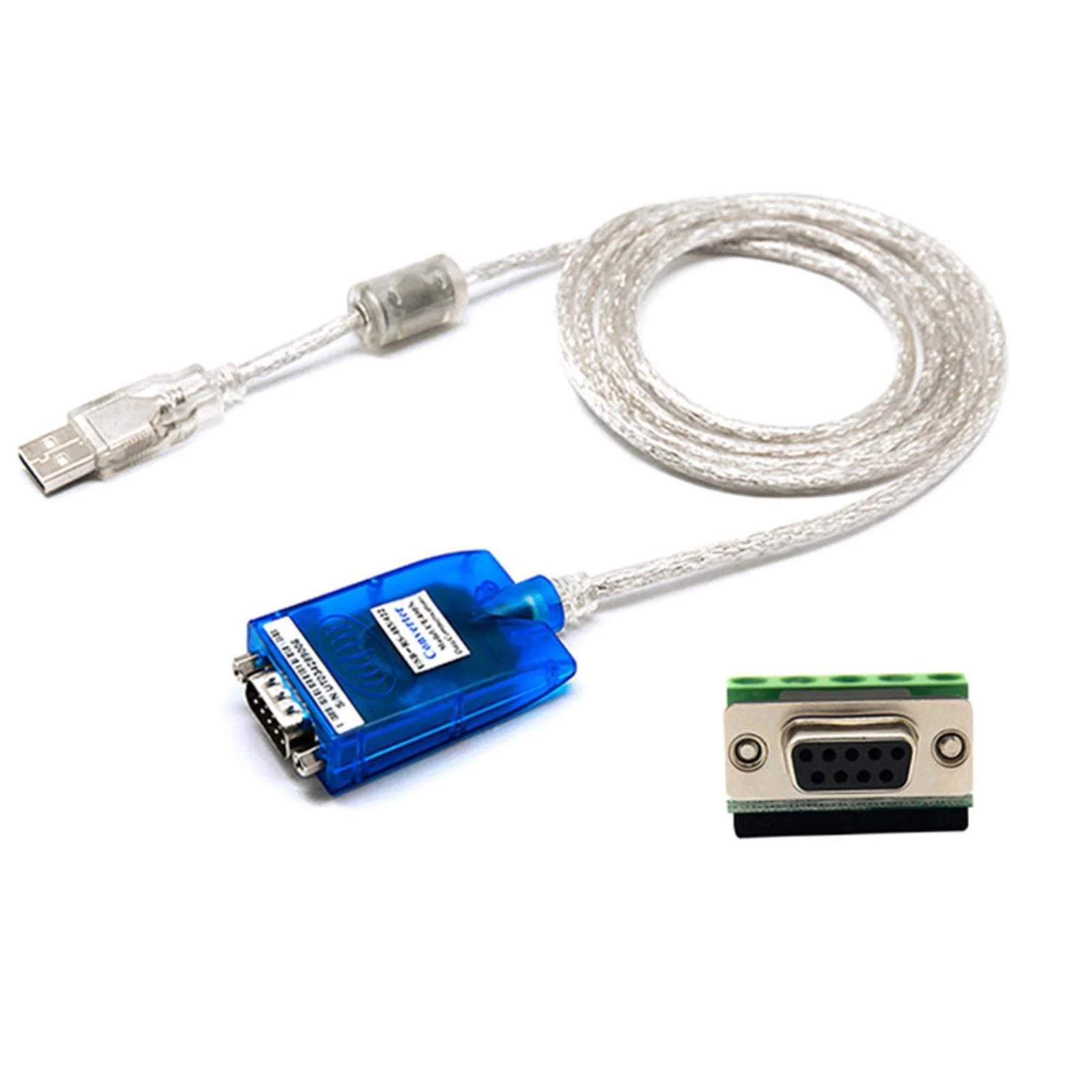 USB to RS-422 RS-485 Serial Port Adapter Cable with Terminal Board U9536