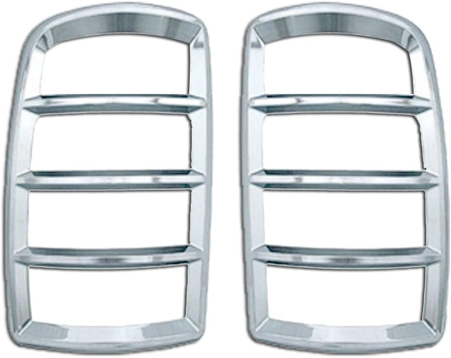 Chrome Plated Tail Light Bezel Trim Cover Pack of 2 E367591