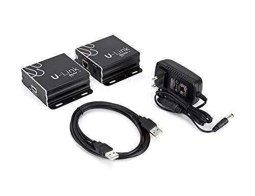 USB 2.0 Over Single Cat5e/6 Extender, 200 ft, 4 Port V399905
